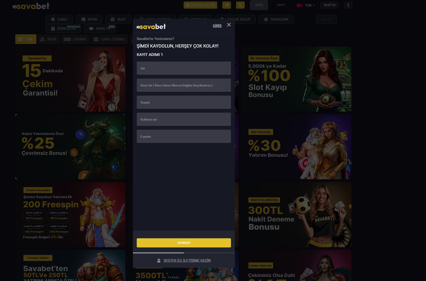 savabet güncel giriş